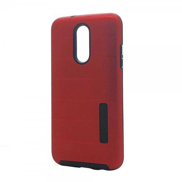 Wholesale LG Aristo 4+ / Escape Plus / Tribute Royal Strong Ultra Armor Hybrid Case (Red)